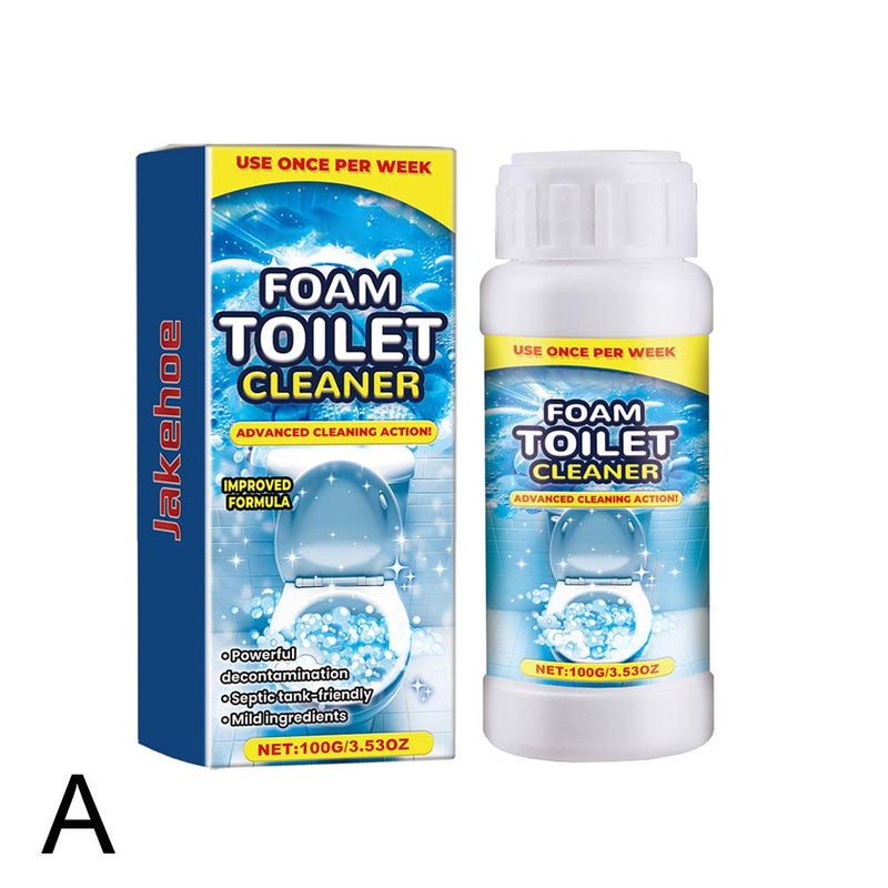 JAKEHOE Foam Toilet Cleaner - Cleans toilet stains, urine stains, removes scale and odors.